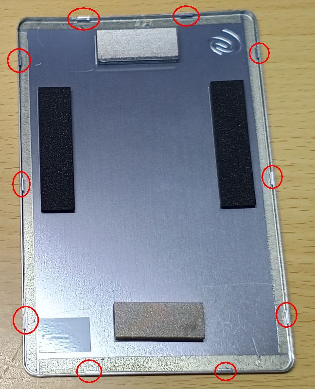 合計10カ所の爪
