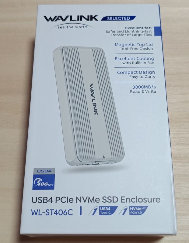 WAVLINKのエンクロージャ