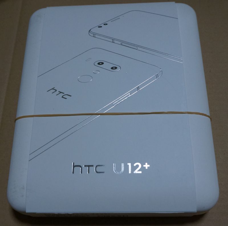 【HTC U12+】何故か輪ゴム止め