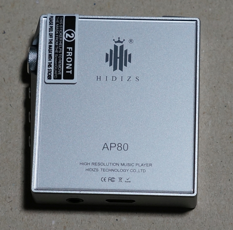 DAP】Hidizs AP80を購入 | まったりYO$HI日記